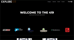 Desktop Screenshot of explore419.com